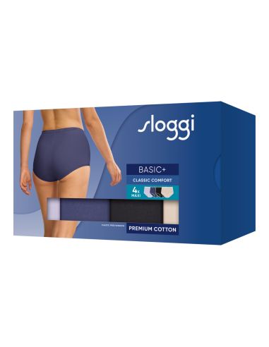 Sloggi Basic Maxi Slip 4 pack C4P V020 3+1 gratis