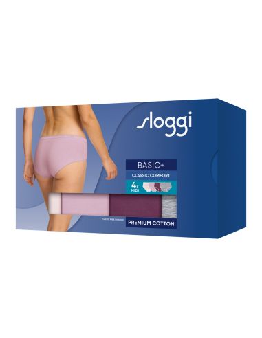 Sloggi Basic Midi Slip 4 pack C4P V014 3+1 gratis