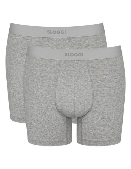 Sloggi Men Ever Ease Short 2Pack Grijs