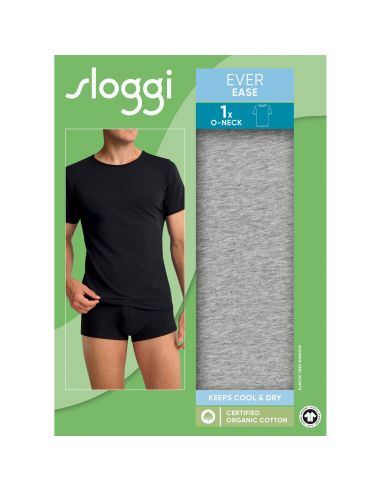 Sloggi Men Ever Ease O-Neck Grijs