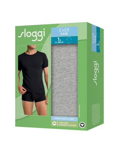 Sloggi Men Ever Ease O-Neck Grijs