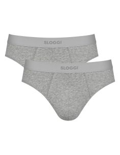 Sloggi Men Ever Ease Brief 2Pack Grijs