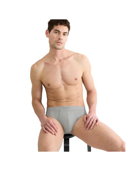 Sloggi Men Ever Ease Brief 2Pack Grijs