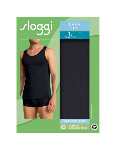 Sloggi Men Ever Ease Tank Top Zwart
