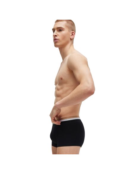 Hugo Boss Heren Trunk 3Pack Motion Zwart