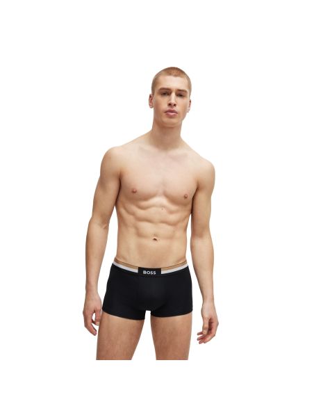 Hugo Boss Heren Trunk 3Pack Motion Zwart