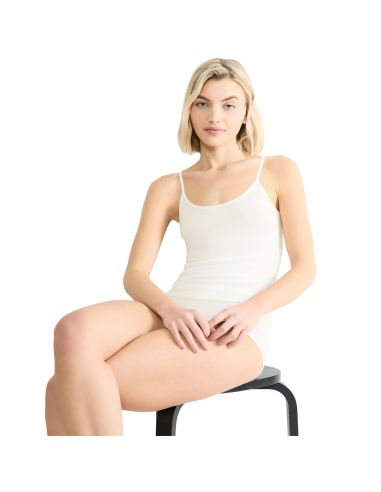 Sloggi GO Sense Spaghetti Top Silk White