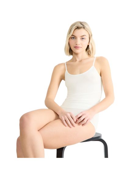 Sloggi GO Sense Spaghetti Top Silk White