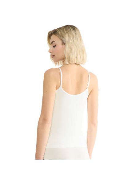 Sloggi GO Sense Spaghetti Top Silk White