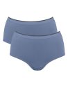 Sloggi GO Sense Highwaist Maxi 2Pack Blue Shadow