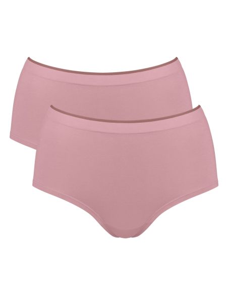 Sloggi GO Sence Highwaist Maxi 2Pack Tea Rose