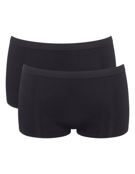 Sloggi GO Sence Short 2Pack Zwart