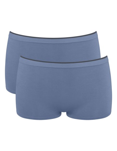 Sloggi GO Sence Short 2Pack Blue Shadow