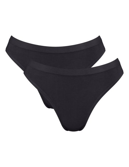Sloggi GO Sence High Leg 2Pack Zwart