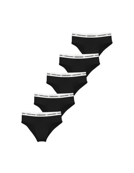 Bjorn Borg Dames Logo HighWaist Maxi Slip 5pack MP001