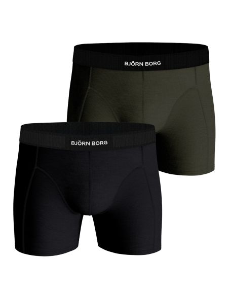 Bjorn Borg Heren Boxershort OrganicStretch 2pack MP005 Bjorn Borg Heren Boxershort OrganicStretch 2pack MP005