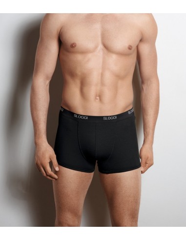 Sloggi Men Basic Short Zwart 4Pack, 3+1 gratis