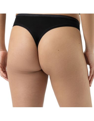 MEY Dames Modal Pure String Zwart 1120064