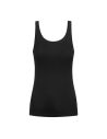 MEY Dames Modal Pure 2Way Top Zwart 1110053