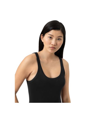 MEY Dames Modal Pure 2Way Top Zwart 1110053