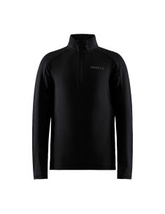 Craft Junior Thermo Fleece Shirt Core Gain Midlayer Zwart