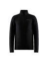 Craft Junior Thermo Fleece Shirt Core Gain Midlayer Zwart