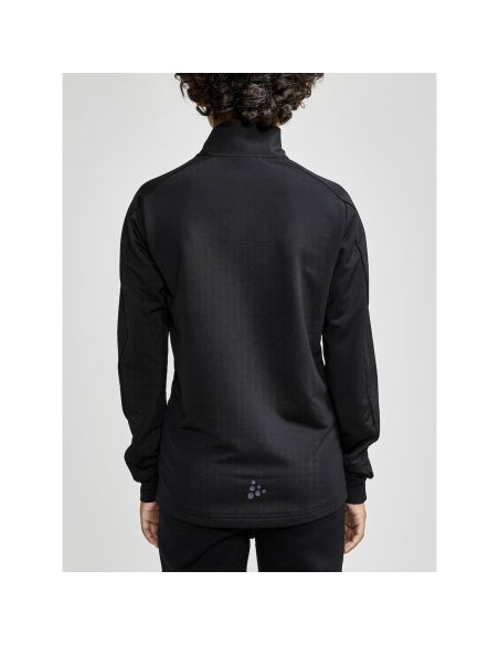 Craft Junior Thermo Fleece Shirt Core Gain Midlayer Zwart