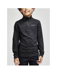 Craft Junior Thermo Fleece Shirt Core Gain Midlayer Zwart 2