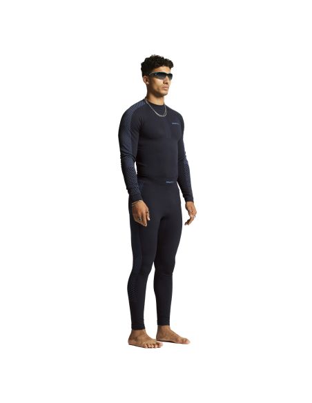 Craft Heren Thermo T-shirt Longsleeve ADV Warm Intensity Blaze Royal