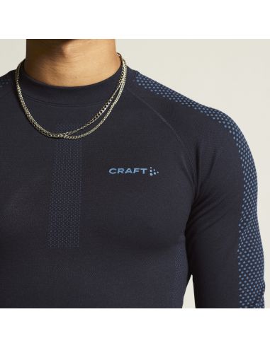 Craft Heren Thermo T-shirt Longsleeve ADV Warm Intensity Blaze Royal