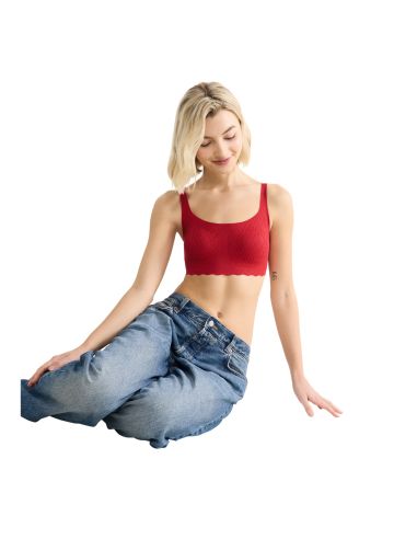 Sloggi Zero Feel Bliss Festive Top Shanghai Red