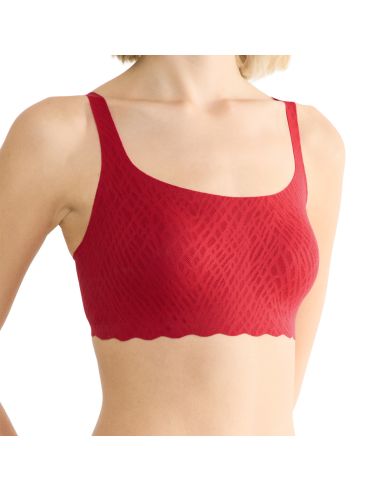 Sloggi Zero Feel Bliss Festive Top Shanghai Red