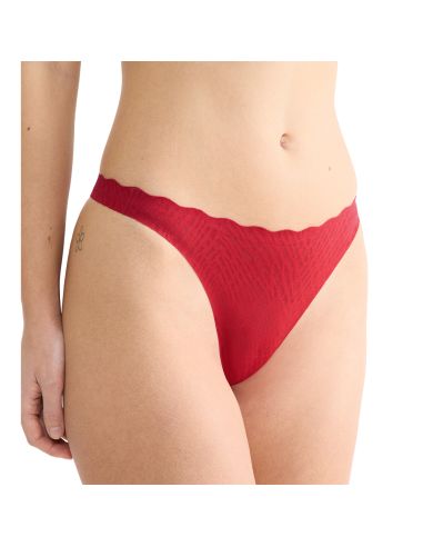 Sloggi Zero Feel Bliss Festive String Shanghai Red