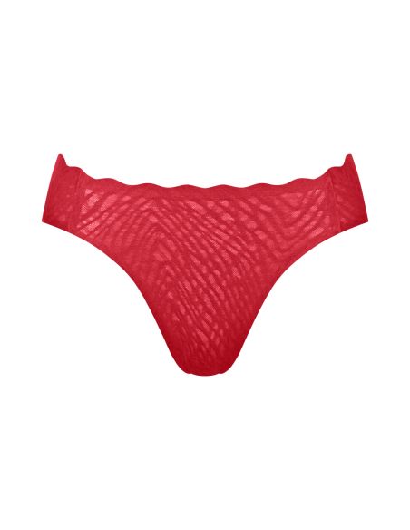 Sloggi Zero Feel Bliss Festive High leg Shanghai Red