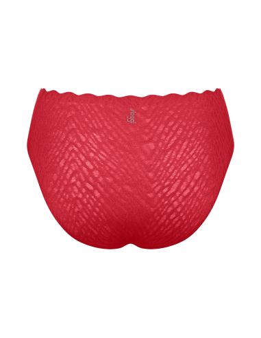 Sloggi Zero Feel Bliss Festive High leg Shanghai Red