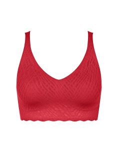 Sloggi Zero Feel Bliss Festive Bralette Shanghai Red