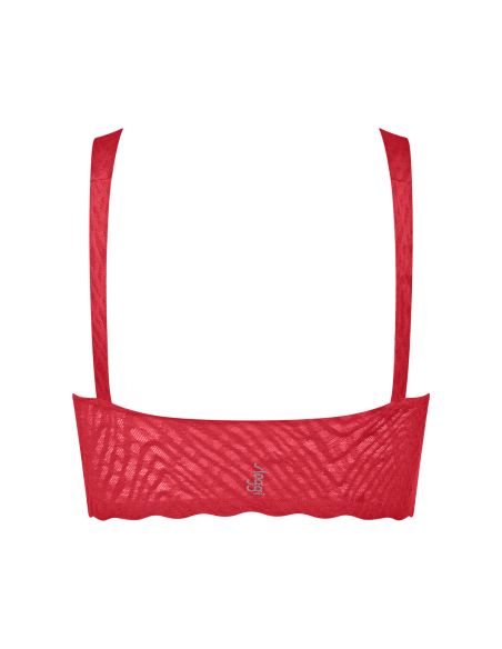 Sloggi Zero Feel Bliss Festive Bralette Shanghai Red