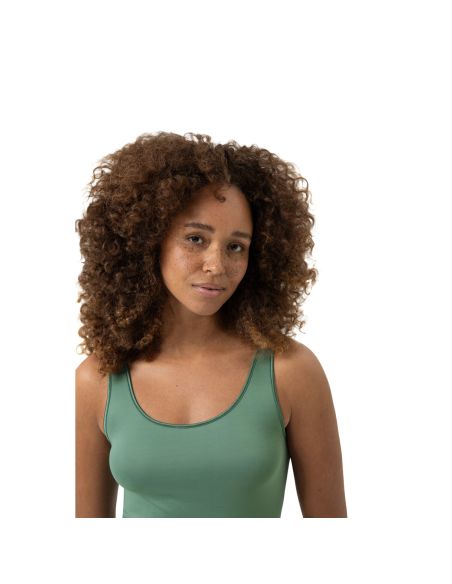 MEY Dames Emotion Top Sporty Hemd Peat Moss 55204