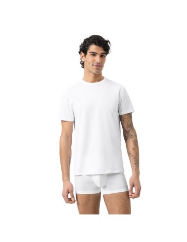 MEY Heren T-Shirt MEY 10 out of 10 Wit 001