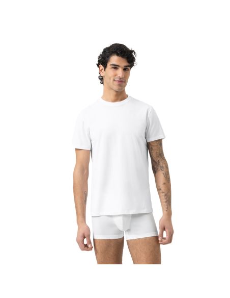 MEY Heren T-Shirt MEY 10 out of 10 Wit 001