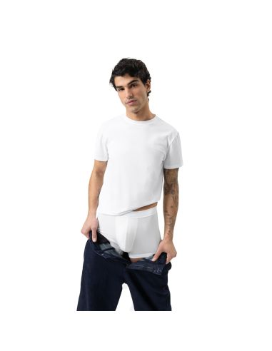 MEY Heren T-Shirt MEY 10 out of 10 Wit 001