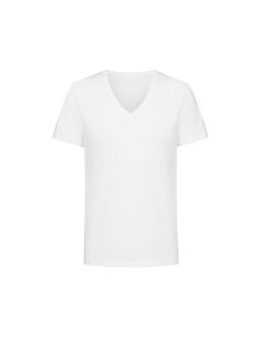 MEY Heren T-shirt V-hals MEY 10 out of 10 Wit 001