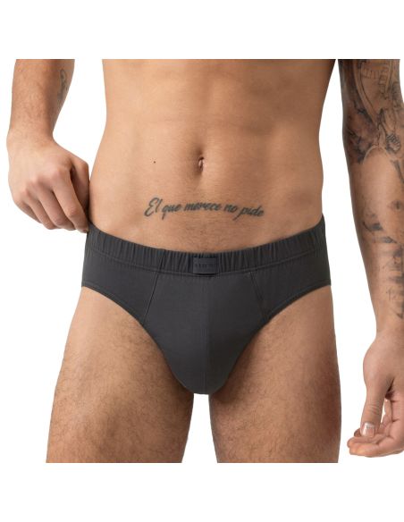 MEY Heren Slip 10 out of 10 Thunder Grey 2120100