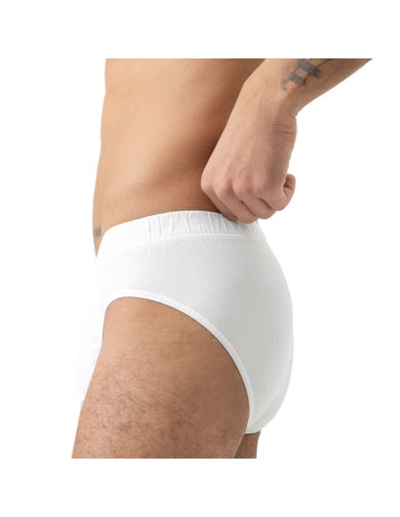 MEY Heren Slip 10 out of 10 Wit 2120100