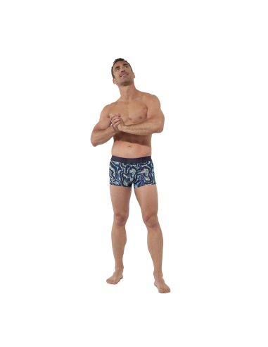 HOM Funky Styles EU Trunk Navy Blue Print