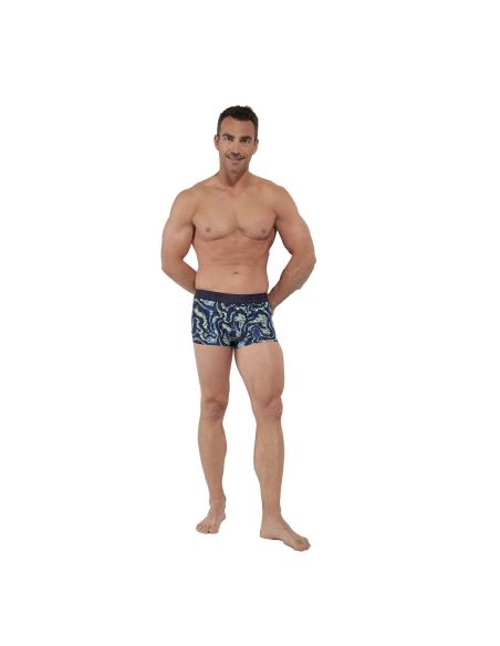 HOM Funky Styles EU Trunk Navy Blue Print