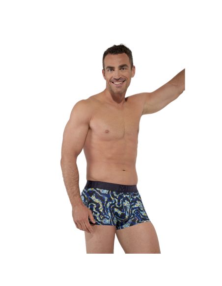 HOM Funky Styles EU Trunk Navy Blue Print