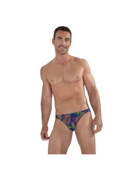 HOM Funky Styles EU Micro Brief Navy Print