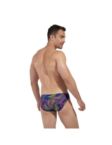 HOM Funky Styles EU Micro Brief Navy Print