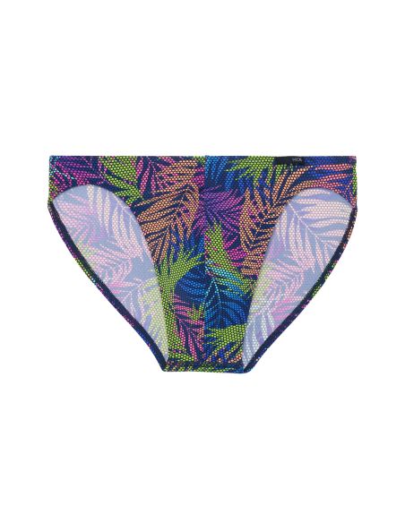 HOM Funky Styles EU Micro Brief Navy Print